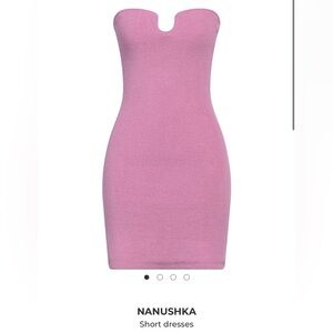 NANUSHKA PINK ZINA DRESS